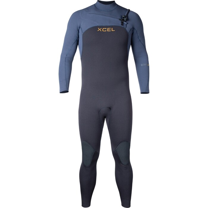 2025 Xcel Mens Comp 5/4mm Chest Zip Wetsuit MN54CPC4BU